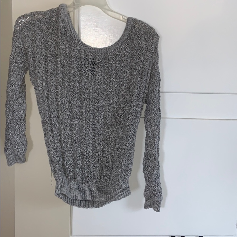 Grey sweater